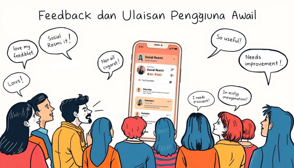 Feedback Pengguna Sosial