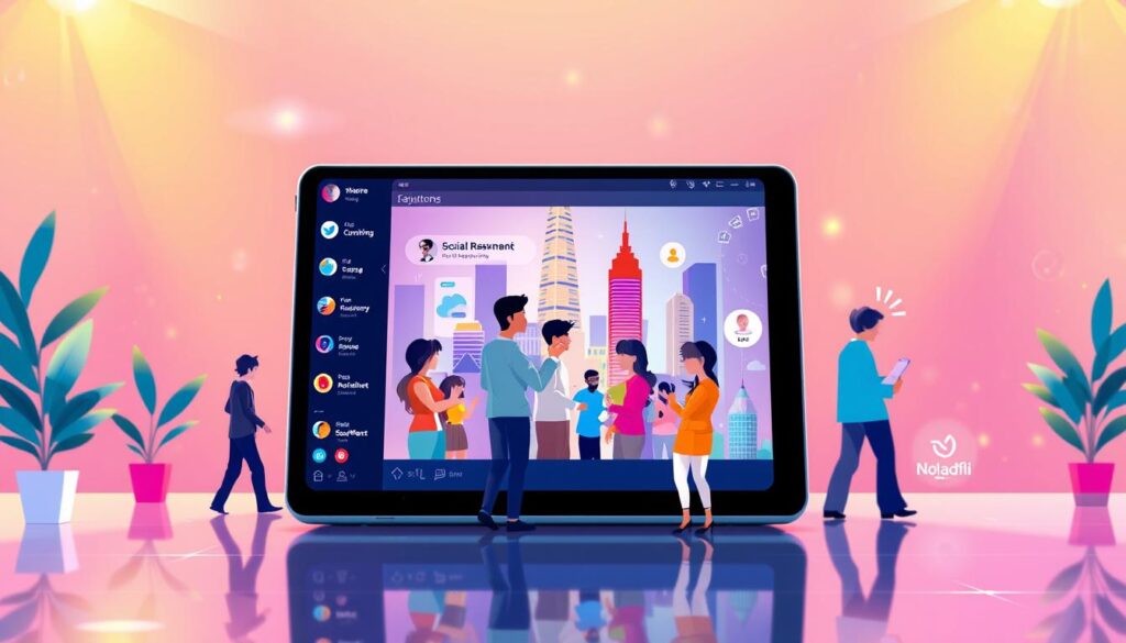 Fitur Utama Sosial Resmi