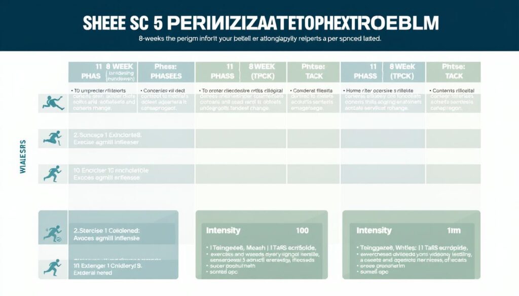 Diagram periodisasi program latihan power dan plyometric 8 minggu Diagram periodisasi program latihan power dan plyometric 8 minggu