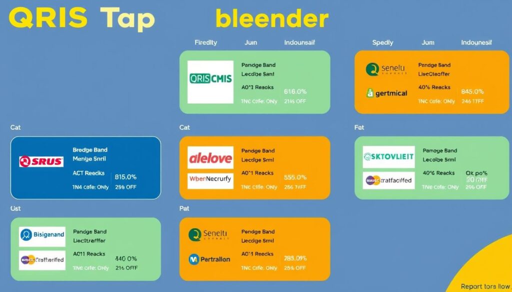 Kalender promo QRIS Tap dari berbagai bank dan e-wallet Kalender promo QRIS Tap dari berbagai bank dan e-wallet