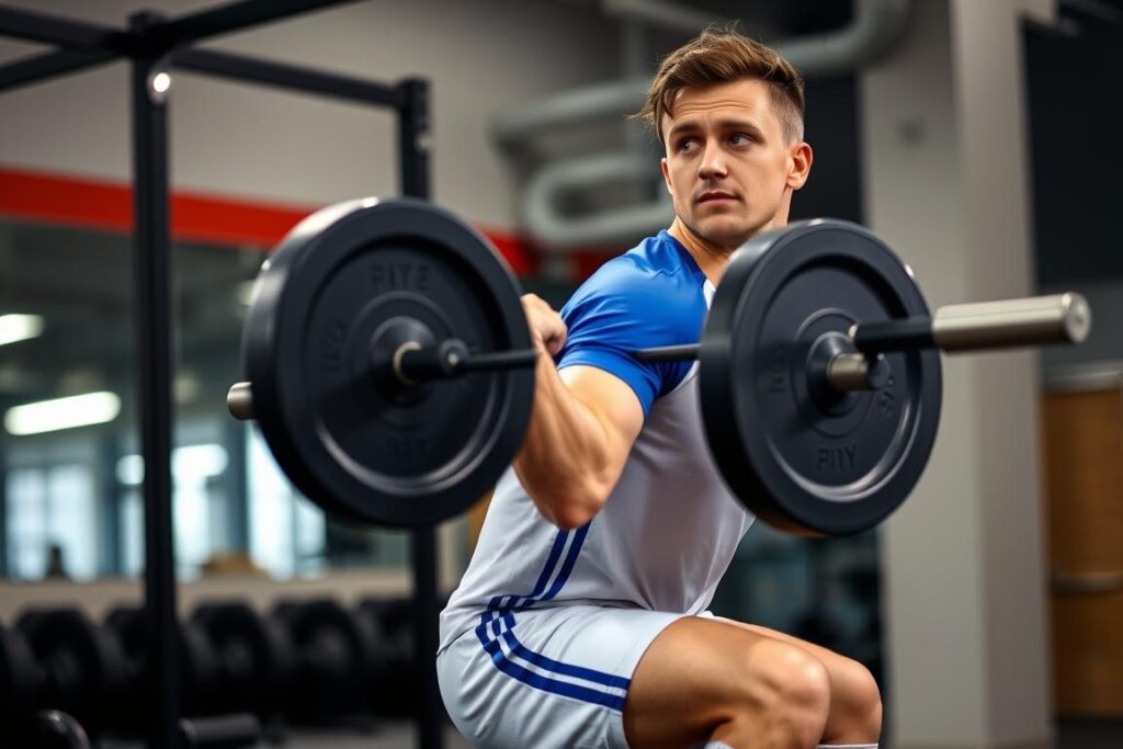 Teknik proper barbell back squat untuk atlet sepak bola Teknik proper barbell back squat untuk atlet sepak bola