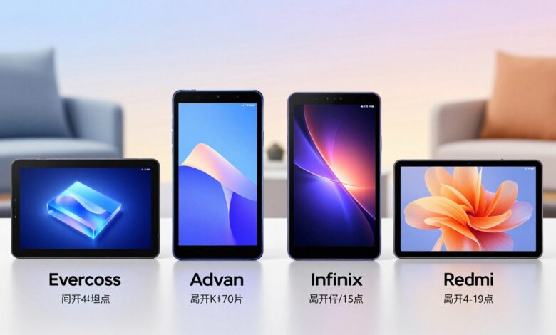 Evercoss vs Advan vs Infinix vs Redmi
